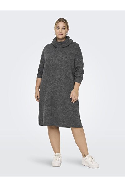 Only Carmakoma Strickkleid CARJANA Kurzes Kleid