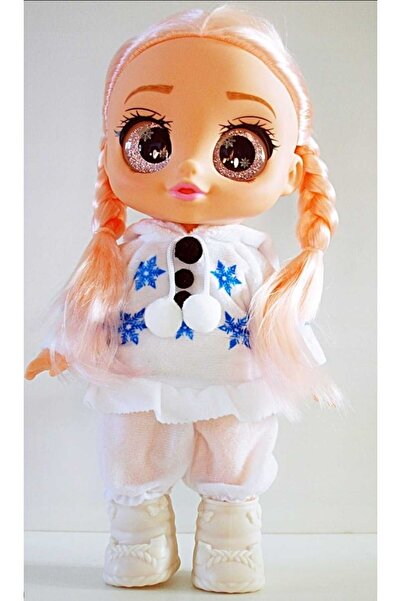 Sale4u Păpușă cântătoare Elsa 30 cm cu ochi 5D – Păpușă interactivă Frozen costumată