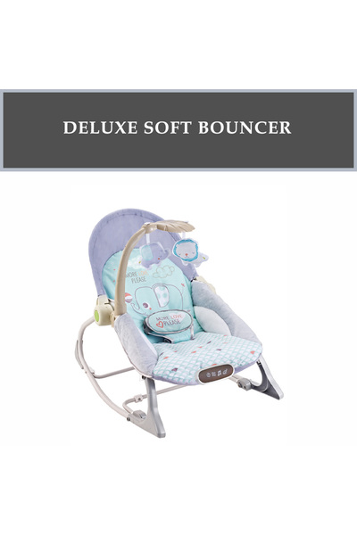 Factory Price - Destiny Infant Bouncer - With Soothing Music & Removable Toys...