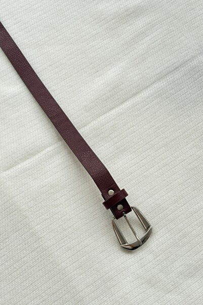 keisy Boris Silver Buckle Women's Belt Set of 4