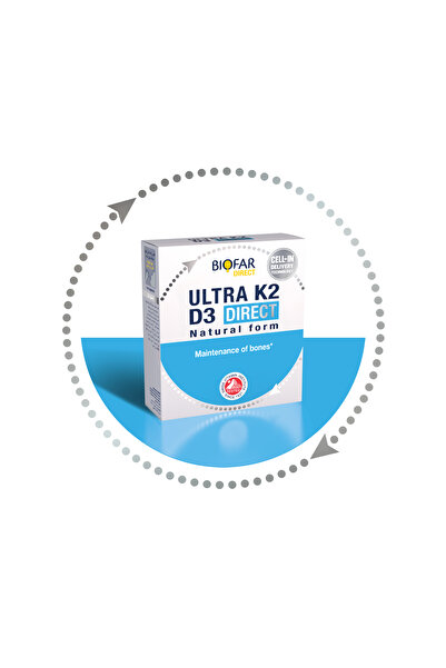 biofar Direct Ultra Vitamin K2 D3 Support Bones – 14 Sticks