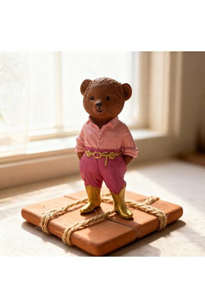 Axnur Dekoratif El Yapımı Teddy Bear Ayıcık Koleksiyonu Bibloları