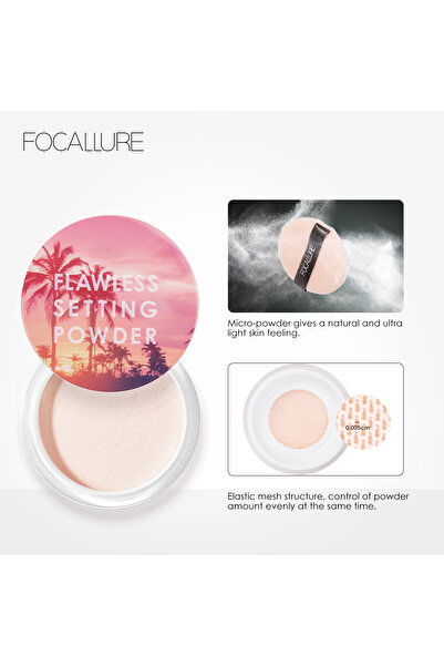 Focallure Transparent Chiffon Face Powder (FILTERED POWDER TRANSPARENT CHIFFON) FA-68 #1
