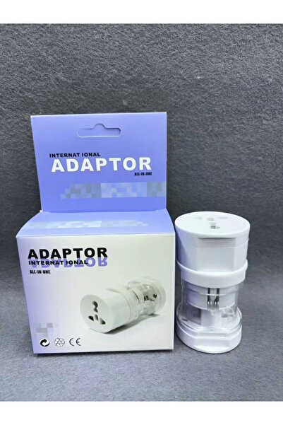 Generic Adator All-in-One Female Smart Adapter – Multi-Port Charging Hub with Fast-Charge,