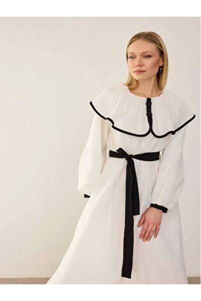 Thebomb Efsun Peter Pan collar Dress