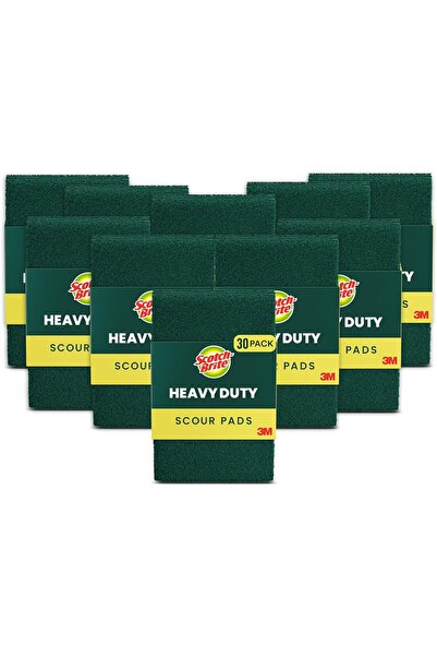 Generic Scotch-Brite Heavy Duty Scour Pads, 30 Pads