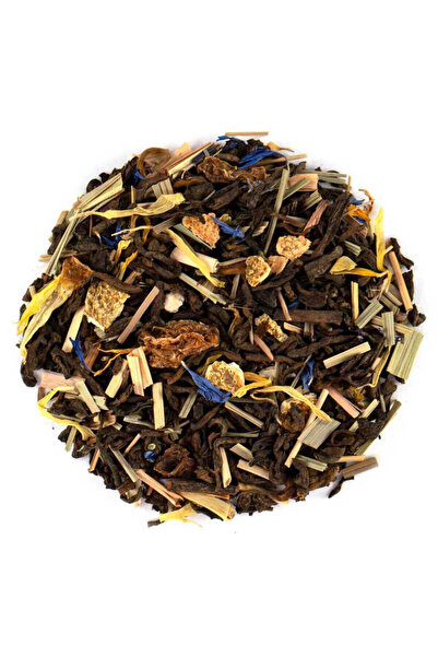 naTEa Organics Pu Erh Tea with lemongrass, marigold, lemon and citrus - Lady Pu Erh