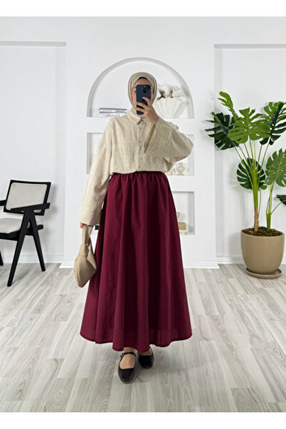 SmallTouch İç Göstermeyen Beli Lastikli Çift Cepli Standart Beden 90 cm Boy İ...