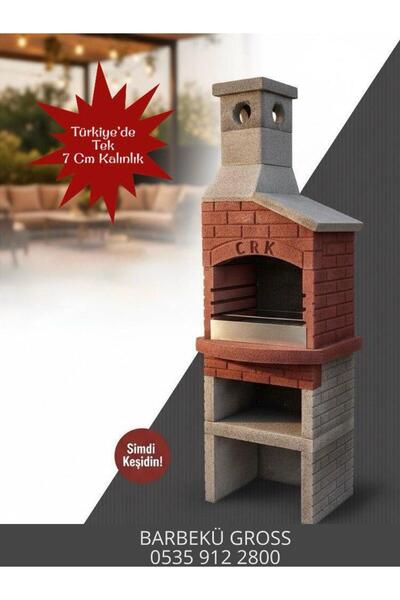 Çrk Yapı 70 LİK HAZIR BETON BARBEKÜ BACALI