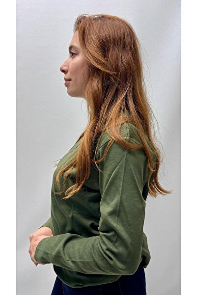 QYA Clothing ΒΑΣΙΚΟ ΜΑΚΡΥΜΑΝΙΚΟ ΜΑΚΡΥΜΑΝΙΚΟ ΜΠΛΟΥΖΑ 100% ΒΑΜΒΑΚΙ