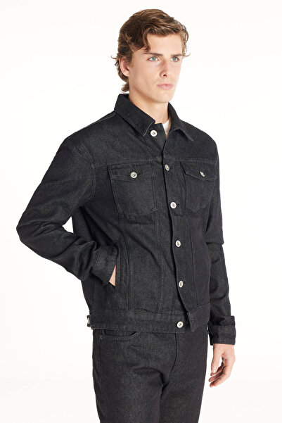 Ted Baker SİYAH JEAN CEKET