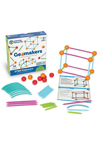 Learning Resources Set constructie - Forme 3D - Explorers