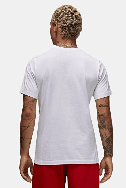 Nike Jordan City 88 Ss Crew White Cotton Men's T-Shirt