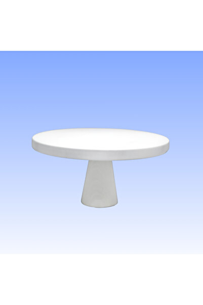 na neşeli ahşap 26 cm White Cake Display Stand Birthday Cake Display Stand with Stand Decorative Wooden Cake Stand