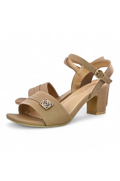 Sunrise Ankle Strap Sandal With Block Heel