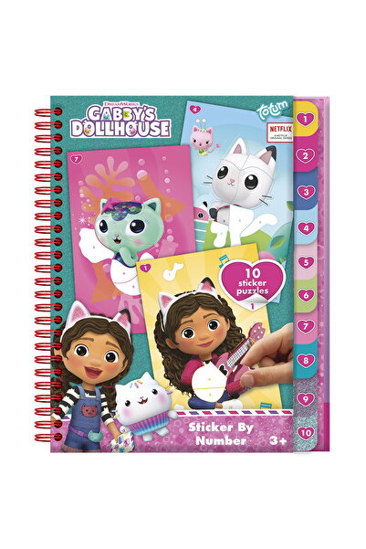 Totum Βιβλίο δραστηριοτήτων και αυτοκόλλητων - Κουκλόσπιτο της Γκάμπι