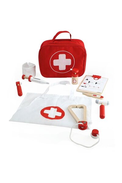 BIGJIGS Toys Setul micutului doctor