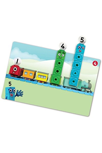 Learning Resources MathLink®Cubes Numberblocks in engleza Set de activitati de la 1 - 10