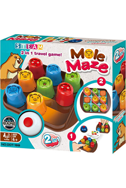 Bufnitel Joc STEAM 2 in 1 - Labirintul cartitei