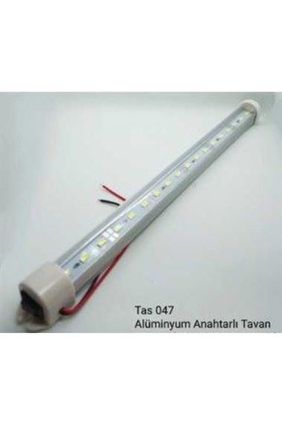 TAS 12V 100CM ALÜMİNYUM GÖVDE ANAHTARLI LED TAVAN LAMBA GÜNIŞIĞI