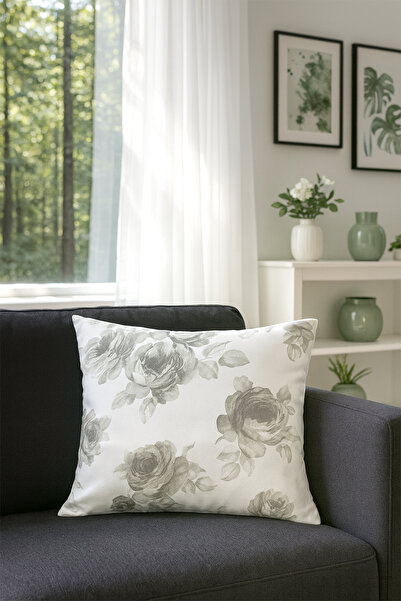 Premier Home Duck Throw Pillow Cover White Gray V1 40X50