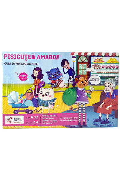 Chalk and Chuckles Joc interactiv - Pisicutele amabile