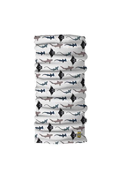 Double Tank Shark Buff Bandana