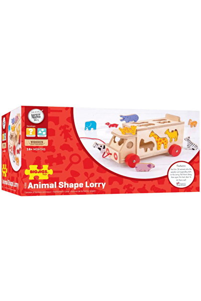 BIGJIGS Toys Sorting game - Animal Truck