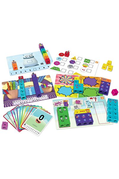 Learning Resources MathLink®Cubes Numberblocks in engleza Set de activitati de la 1 - 10