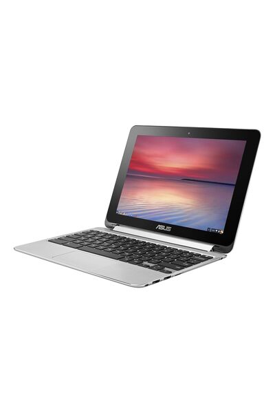 ASUS C100PA-DB01 Chromebook Flip 10.1" Touchscreen Laptop, Quad-Core, 2GB RAM, 16GB SSD