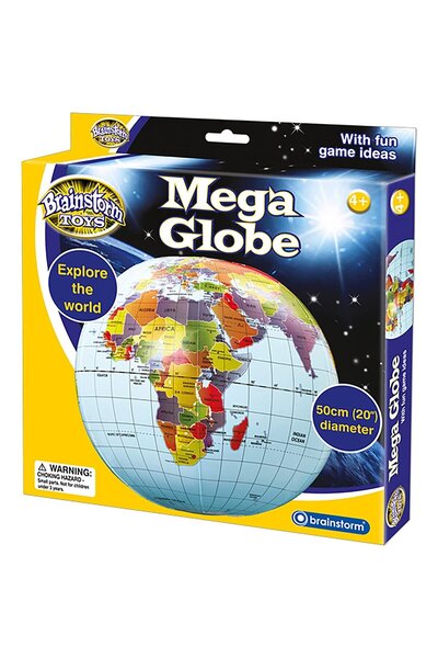 Brainstorm Inflatable globe - 50 cm
