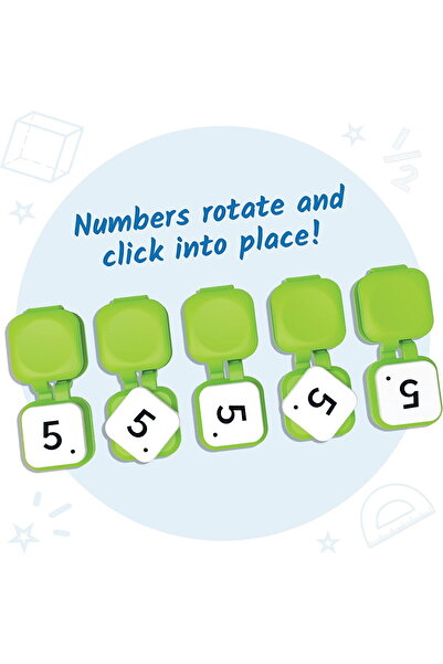 Hand2Mind Sensory Clips - Learn Numbers