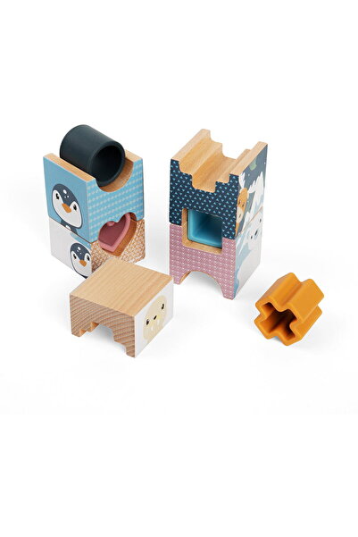 BIGJIGS Toys Activity turnstile - Polar animals