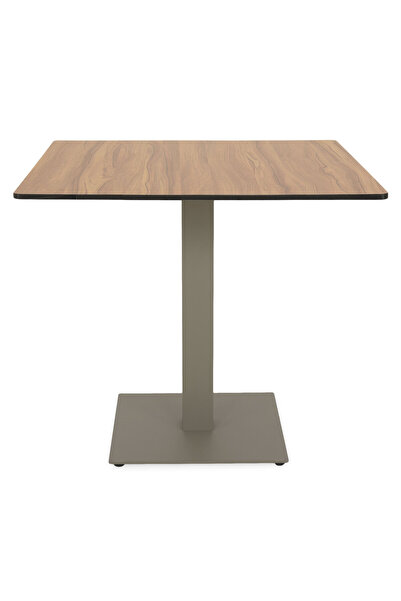 Maison Mex Masã grădină/terasă, ELIO, L.80 l.80 H.72 cm, sampanie/natur