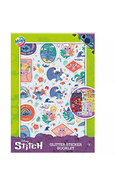 Moxy Abtibilduri cu sclipici - Stitch