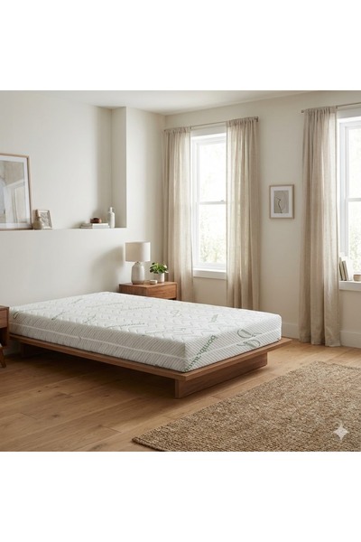 Heyner Bamboo Fermuarlı Ortopedik Visco Yatak Tek Kişilik Çift Kişilik Bebek Ve Çocuk Yatakları