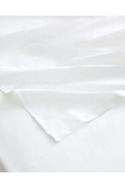 REDTAG White Flat Sheet With Pillow Case (Single Size)