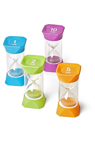 Hand2Mind Jumbo colored hourglass set