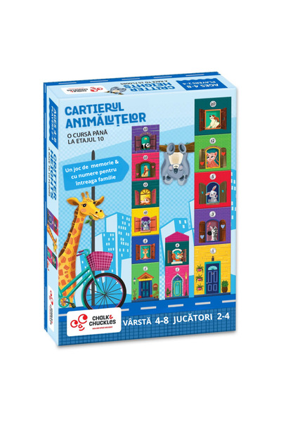 Chalk and Chuckles Joc - Cartierul animalutelor