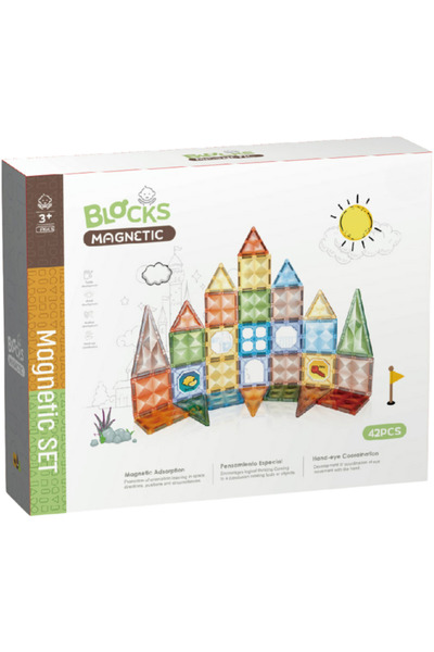 Bufnitel Diamond magnetic game - 42 pieces (7.5 cm)