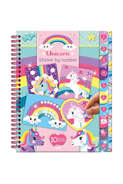 Totum Carticica cu activitati si abtibilduri - Unicorn