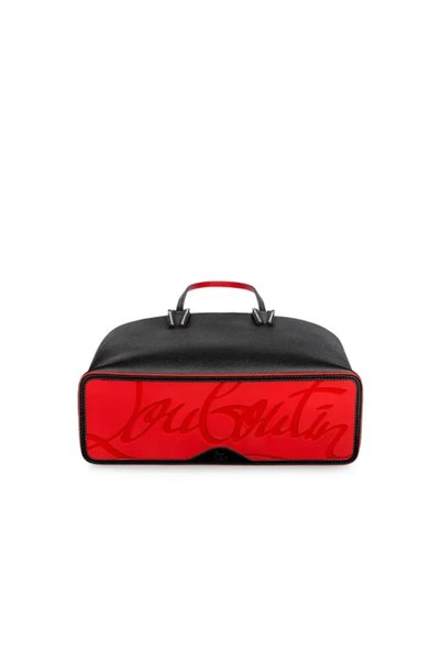 Christian Louboutin GEANTĂ MICĂ CABATA DIN PIELE NEAGRĂ