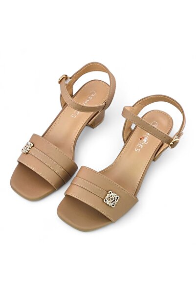 Sunrise Ankle Strap Sandal With Block Heel