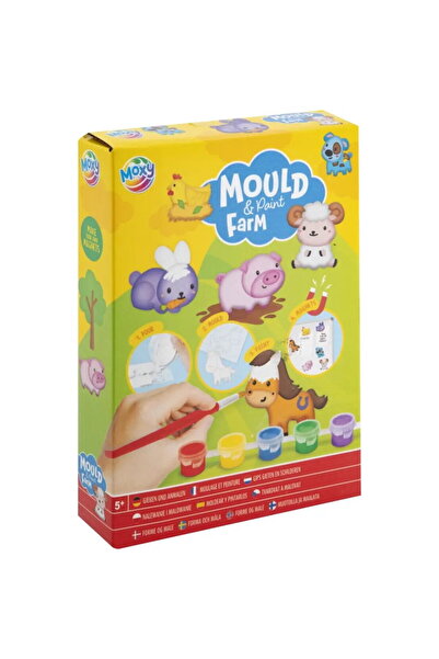 Moxy Set modelez si pictez - Animalutele de la ferma