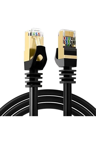 Smartlink FFTP CAT7 Double Shielded 10 Gigabit 5G RJ45 Ethernet Cable (30M) - Black