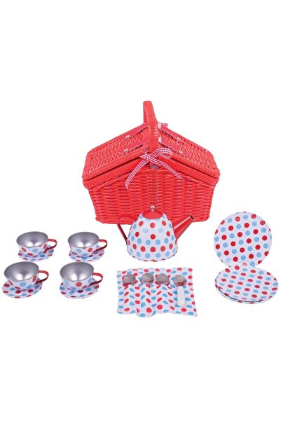 BIGJIGS Toys Setul meu de picnic cu buline