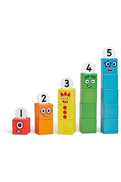 Hand2Mind Numberblocks Wooden Cubes - From 1 to 5