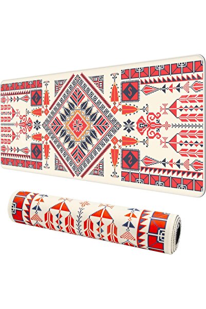 YESMAX لوحة ماوس كبيرة ممتدة للألعاب بقاعدة مطاطية غير قابلة للانزلاق، حصيرة ...