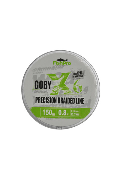 Fish Pro FishPro Goby 150m X6 Dark Green İp Misina