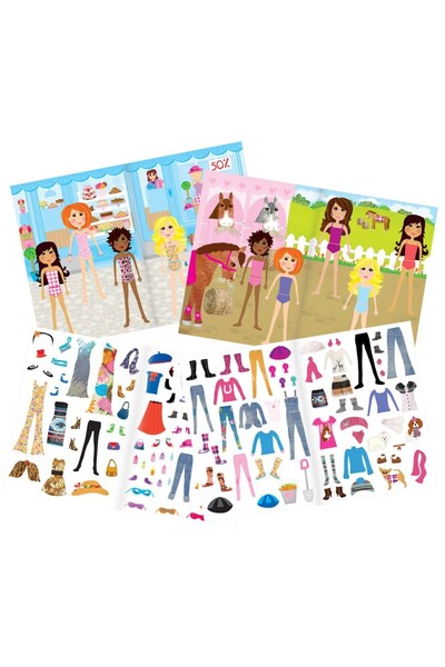 Galt Girl club - Carte abtibilduri Fashion